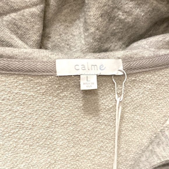 Johnny Was Calme Tie-dye Hoodie V-neck Pullover Size L - Picture 7 of 8